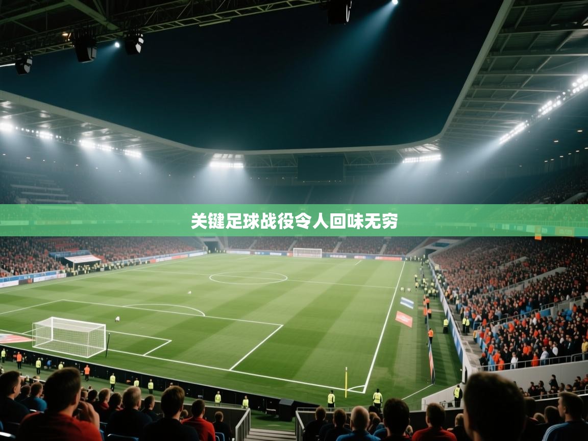 关键足球战役令人回味无穷  第1张